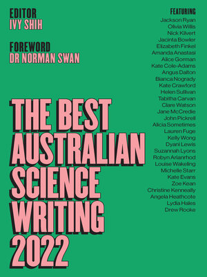 cover image of The Best Australian Science Writing 2022
